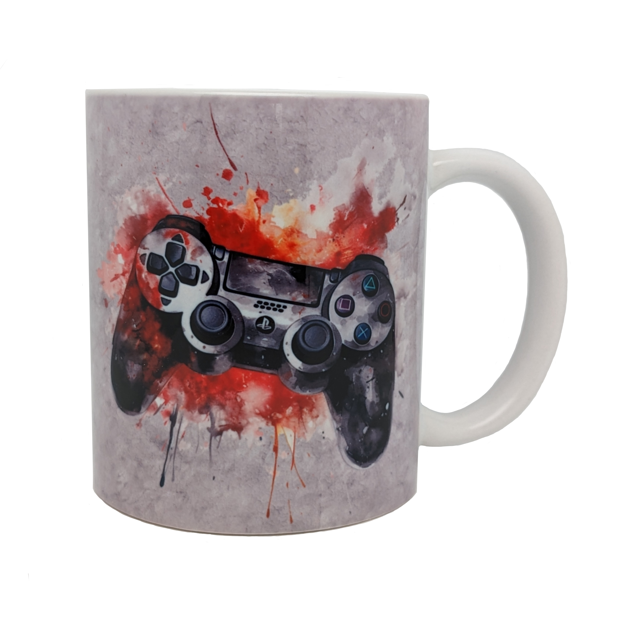 Mug gamer gris 2